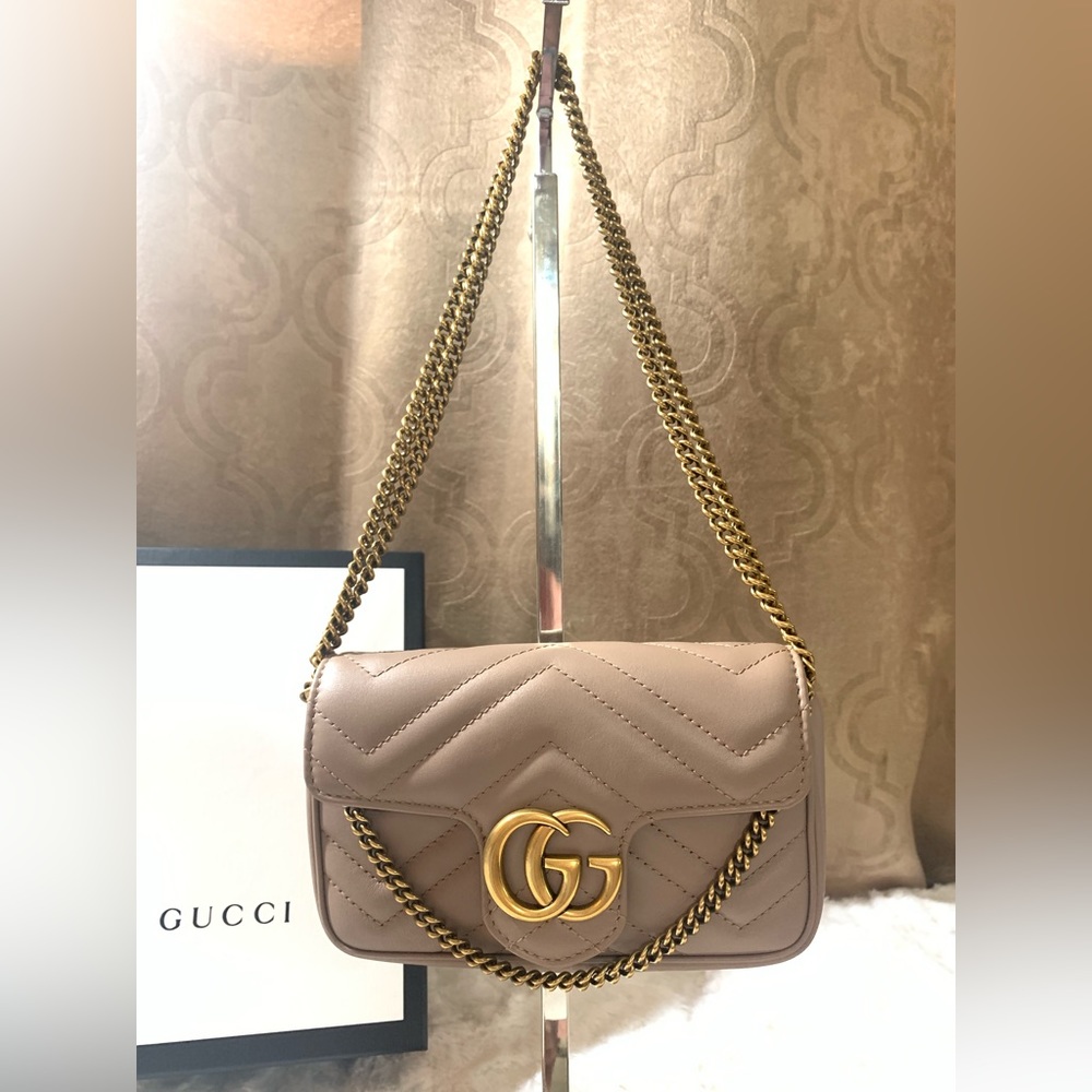 Gucci Supermini Marmont Crossbody Bag